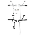 Forward Control Pegs Lever Linkage Fit For Harley Sportster 04-2013 Chrome/Black
