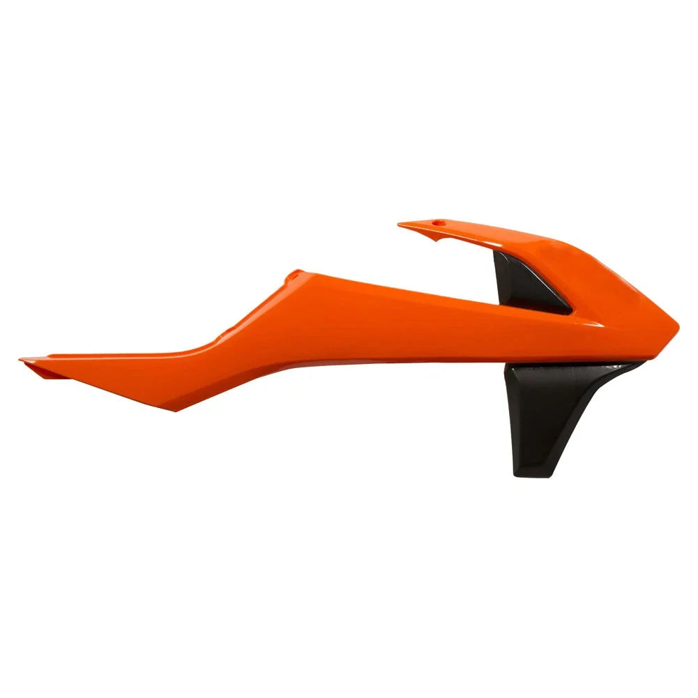 Acerbis Radiator Scoops 16 KTM Orange/Black For KTM 250 EXC-F 2017-2019