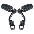 1 1/4'' Engine Guard Bar Foot Peg Long Angled Fit For Harley Touring Road Glide