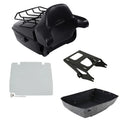 King Trunk Pad Mount Rack Plate Fit For Harley Touring Cvo Street Glide 14-2026
