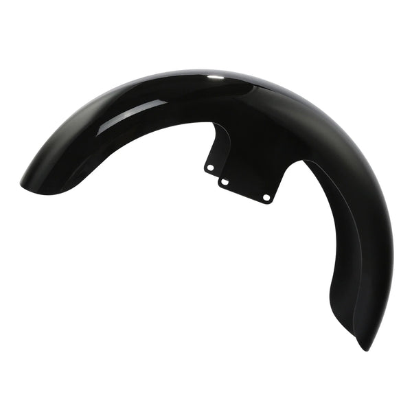 Vivid Black 23" Wrap Front Fender Fit For Harley Touring Road Street Glide 14-23