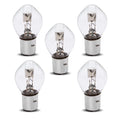 5) Bombilla 12V 18/18W BA20D GY6 Scooter Chino DE 4 Tiempos TAOTAO Kazuma SUNL