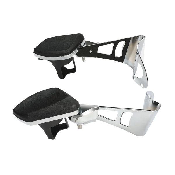 Rear Passenger Arm Rests Drink Holder Fit For Harley Touring Road King 2014-2025