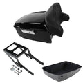King Trunk Backrest Mount Rack Fit For Harley Heritage Classic Deluxe 2018-2026