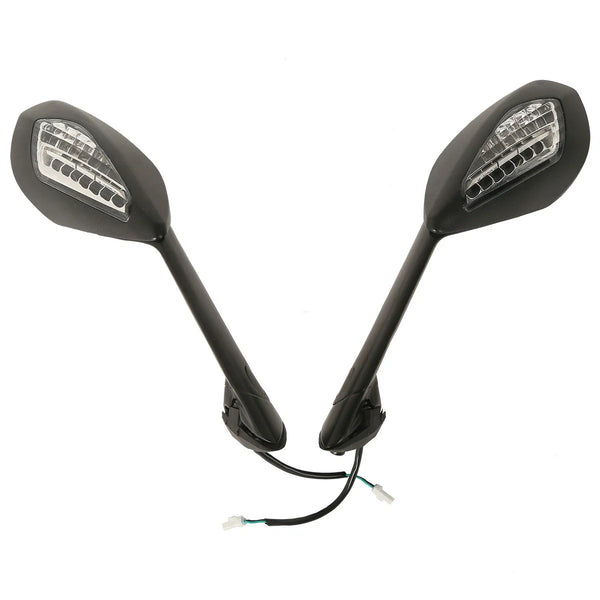 Rear View Mirror W/Turn Signal Fit For Ducati Panigale 1199 1199S 1199R 12-15 14
