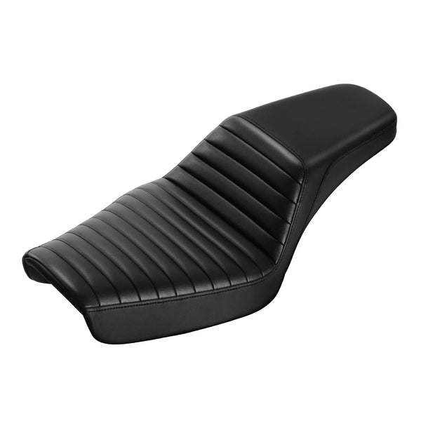 Two Up Rider Driver Passenger Seat Fit For Harley Dyna Low Rider 1996-2003