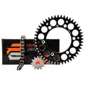 Primary Drive 1097570324c1de-e1532a Alloy Kit & X-Ring Chain Black Rear Sprocket