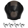Quarter Fairing Windshield 49mm Fork Clamps Fit For Harley Dyna 06-17