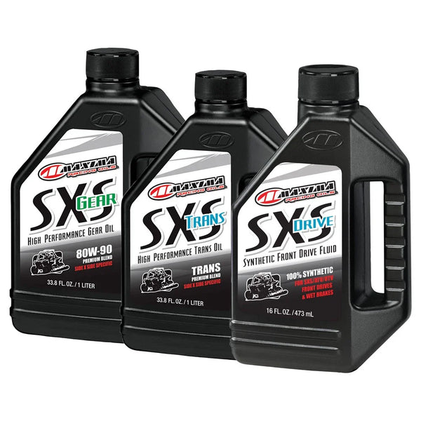 Tusk 2044120210df93-f4d411 Drivetrain Oil Change Kit with Maxima Oil For Polaris