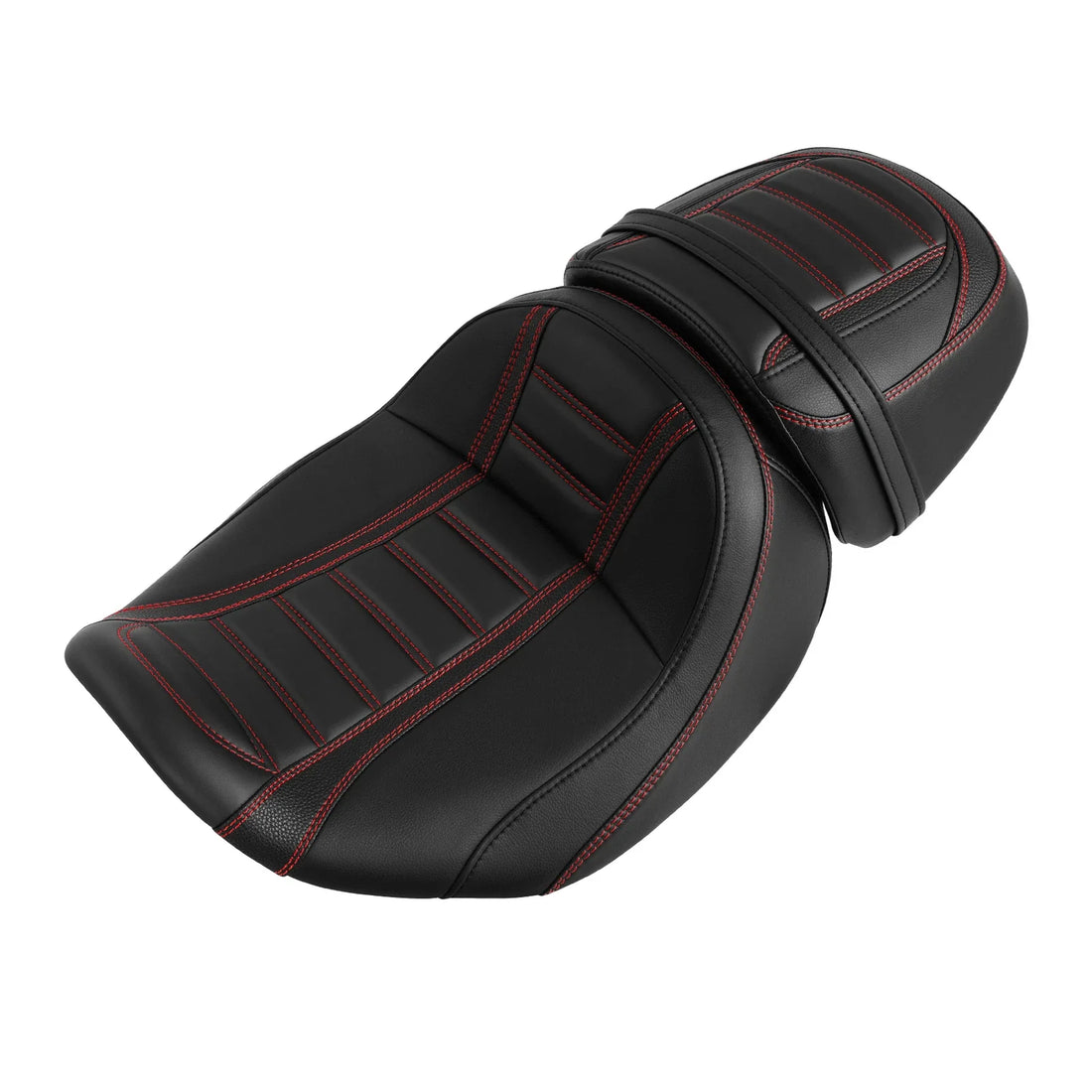 Black Red Driver Passenger Seat Fit For Harley Cvo Road Glide Fltrxse 2023-2025