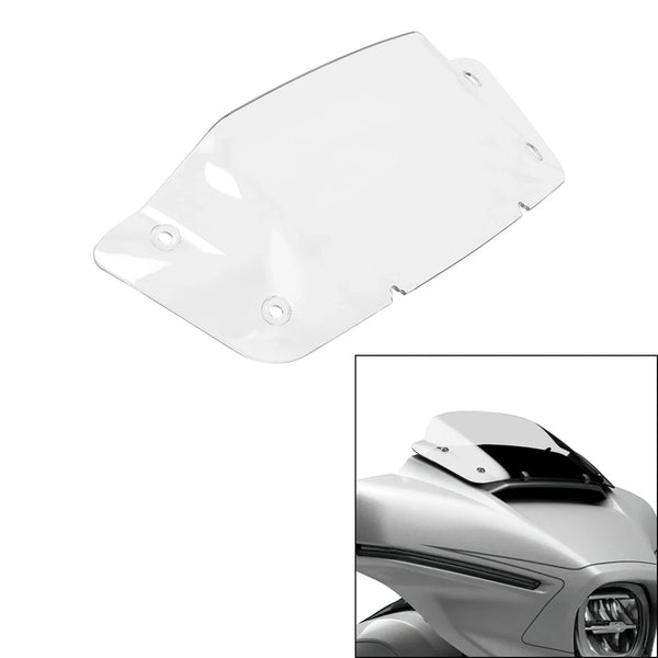 7" Clear Windshield Windscreen Fit For Harley Cvo Street Glide 2023-2026