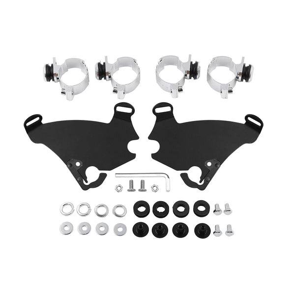Gauntlet Fairing Trigger Lock Mount Fit For Harley Sportster XL883 1200 88-2022