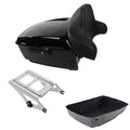 King Trunk Backrest Pad Mounting Rack Fit For Harley Touring Road Glide 14-2026