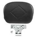 Black Rear Passenger Backrest Pad Fit For Harley Trouing Road King Glide