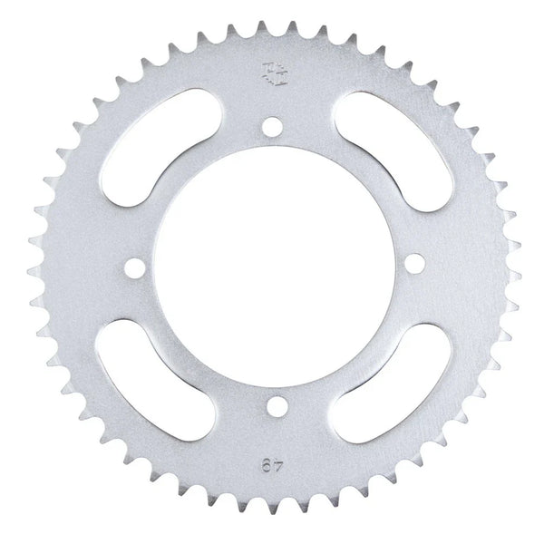 Primary Drive Rear Steel Sprocket 49 Tooth Silver For Kawasaki KX112 2022-2023