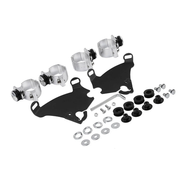 Gauntlet Fairing Trigger Lock Mount Kit Fit For Harley Sportster 883 1200 88-22