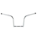 Chrome 12" Rise Fat 1-1/4" Ape Hanger Handlebar Fit For Harley Sportster XL Fxst