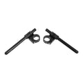 45mm Clip-On Handlebar Fit For Suzuki GSXR600 96-99 Honda CBR600RR 03-04 Black