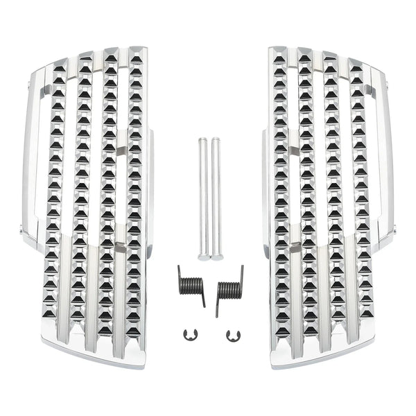 Driver Rider Footboards Floorboard Fit For Harley Softail Deluxe Fat Boy 2018-25
