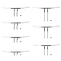 4/6/8/10/12/14/16'' Rise T-Bar Handlebar Fit For Harley Dyna LowriderFXDL Chrome