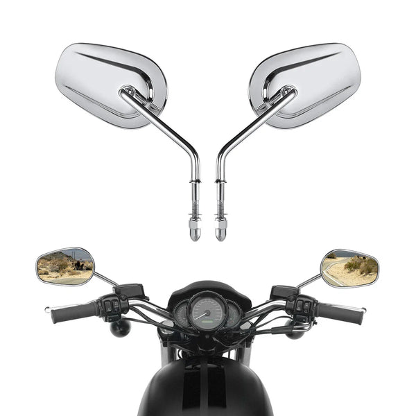 Rear View Mirrors Fit For Harley Davidson Softail Slim Springer Heritage Classic