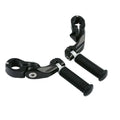1.25" 32mm Short Angled Adjustable Highway Foot Pegs Fit For Harley Touring