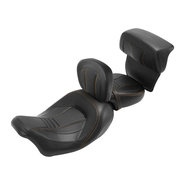 Driver Passenger Seats & Backrest Fit For Harley Touring Cvo Road Glide 14-2023