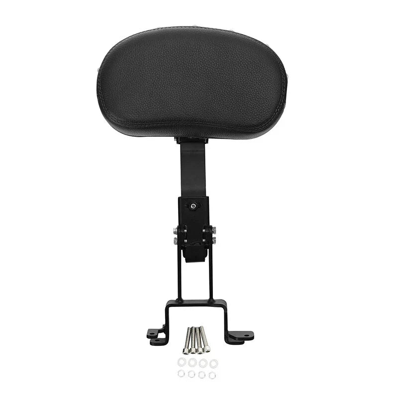 Black Driver Rider Backrest Pad Fit For Indian Chieftain 14-24 Roadmaster 15-24