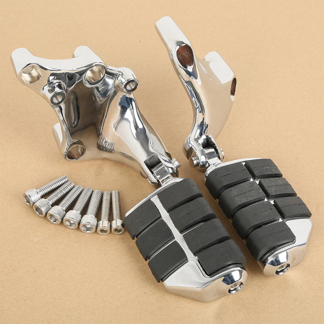 Passener Footpeg Footrest Bracket Fit For Harley Sportster XL 883 1200 2014-2022