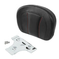 Black Sissy Bar Passenger Backrest Fit For Harley Touring Street Road Glide