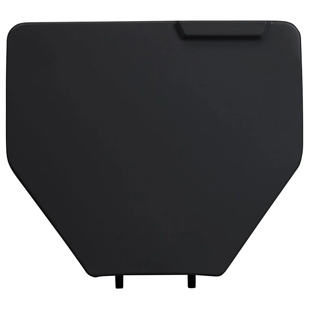 UFO Front Number Plate Black