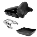 Chopped Trunk Backrest Mount Fits For Harley Touring Street Glide 2009-2013