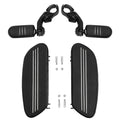 Driver Floorboards Highway Footpegs Mount Fit For Harley Touring 1986-2024 Black