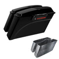 Hard Saddle Bags W/ 6x9 " Speaker Lid Fit For Harley Touring Road King 1994-2013