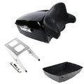 King Trunk Mount Rack Backrest Fit For Harley Sport Glide 18-2021