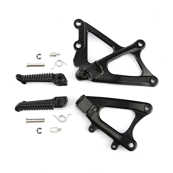 Front Driver Footrest Footpegs Bracket Fit For Yamaha Yzf R1 YZF-R1 2009-2014 13