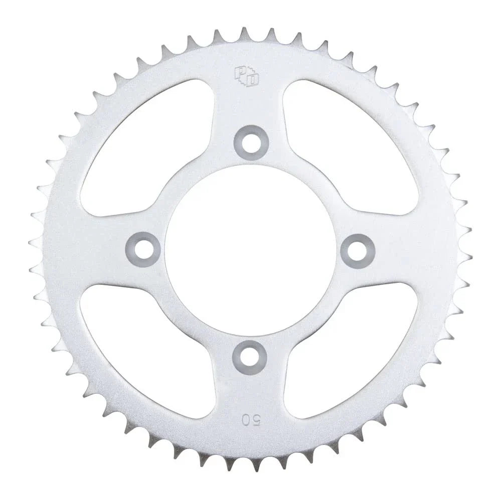 Primary Drive Rear Steel Sprocket 50 Tooth Silver For Honda CRF100F 2004-2009