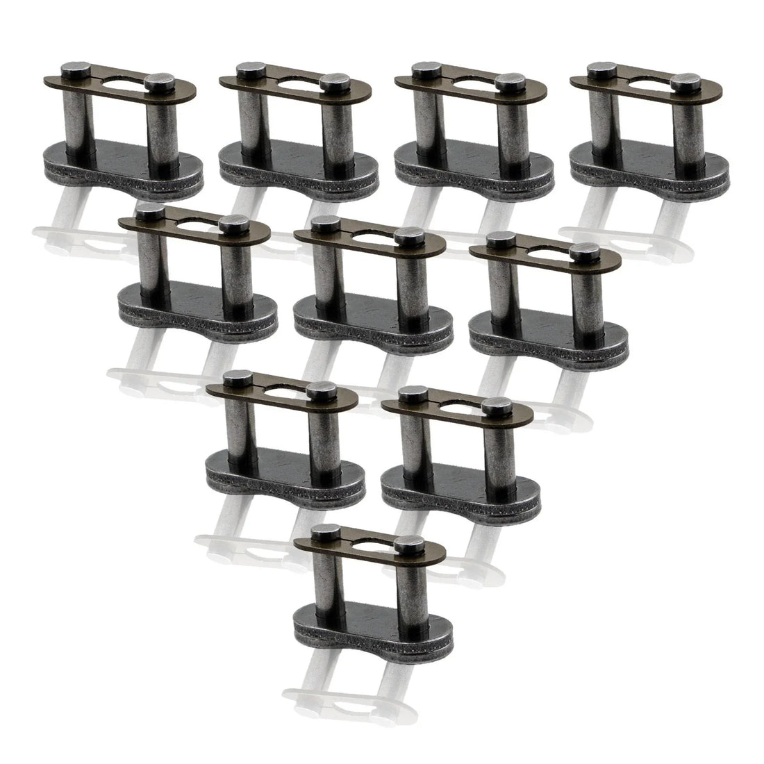 10pcs 420 Chain Master Connecting Link For Honda Kawasaki Motorcycle Dirt Bike