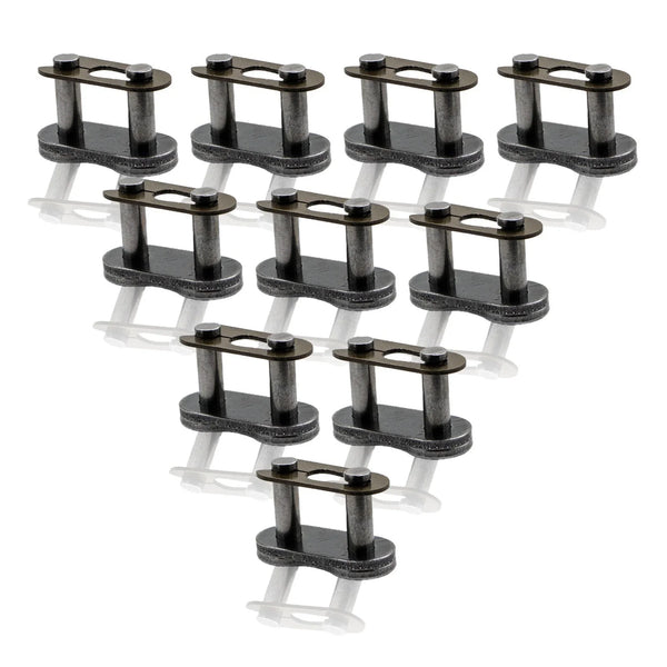 10pcs 420 Chain Master Connecting Link For Honda Kawasaki Motorcycle Dirt Bike