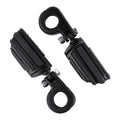 Matte 1 1/4" Engine Guard Footpeg Male Mount Clamps Fit For Harley Electra Glide