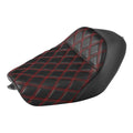 Black Driver Solo Seat Cushion Fit For Harley Sportster XL 883 1200 2010-2022 21