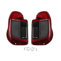 Lower Vented Fairings Fit For Harley Cvo Street Glide 14-24 Velocity Red Sunglo