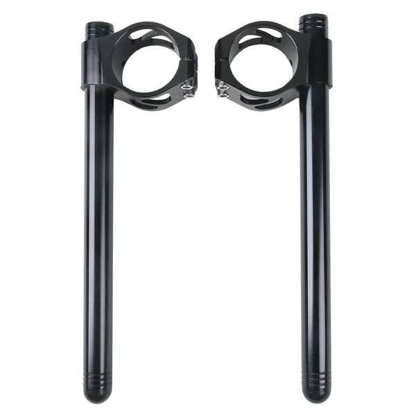52mm Clip-On Handlebar Fit For Kawasaki ZX7 ZX7R 700CC 91-04 ZX9R 900CC 94-97 96