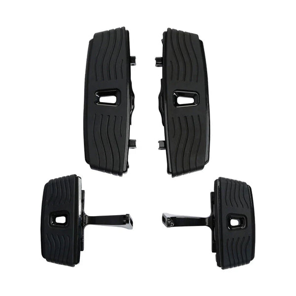 Driver & Passenger Floorboard Fit For Harley Touring Road Street Glide 1993-2025