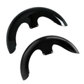 Unpainted/Painted 23" Wheel Wrap Front Fender For Harley Touring Custom Baggers