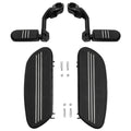 Driver Floorboard Highway Footpeg Long Angled Mount Fit For Harley Touring 86-24