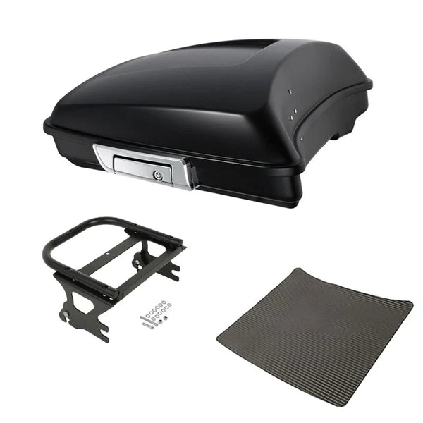 Matte Black Razor Trunk Mount Rack Fit For Harley Touring 1997-08
