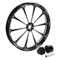 26" Front Wheel Rim Hub Single Disc Fit For Harley Touring Road Glide 1997-2021