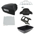 Matte King Trunk Pad Mount Plate Fits For Harley Touring Road King 2009-13
