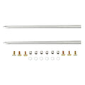 Front Fender Spear Trims Fit For Harley Street Glide 1982-23 Softail Flstc 86-17